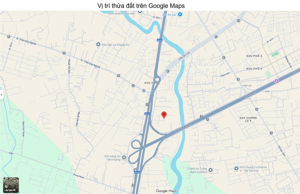 Đất full thổ cư 81.2m2, 4mx21 ở cạnh an lạc ô tô thông ra ql1a cạnh kinh dương vương trần đại nghĩa