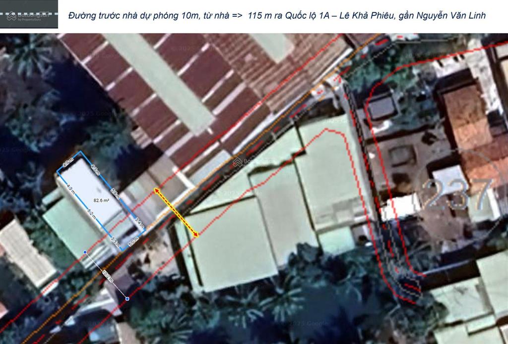 Nhà giá rẻ 83m² ngang 5m ở bình chánh, 100m ô tô từ cửa ra ql1a, sát nguyễn văn linh, gần bình điền