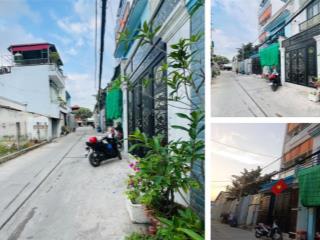 Nhà mặt bằng kd dòng tiền 4 trọ 4x16 full thổ hẻm thông 6m xe hơi ô tô tải 300m ra vòng xoay an lạc