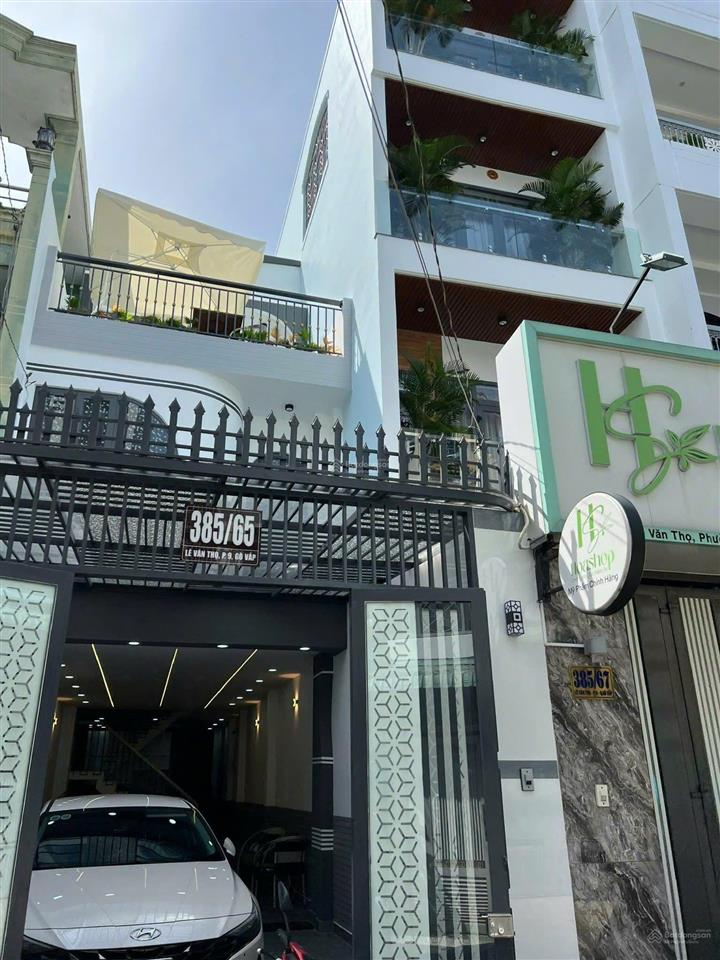 Nhà riêng ngay cv làng hoa, đường 6m. oto ngủ trong nhà, lê văn thọ 1 xẹc!