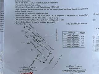 Cần ra nhanh lồ đất 2 mặt tiền . minh thạnh , bình dương đường nhựa 7m . giá ngộp .