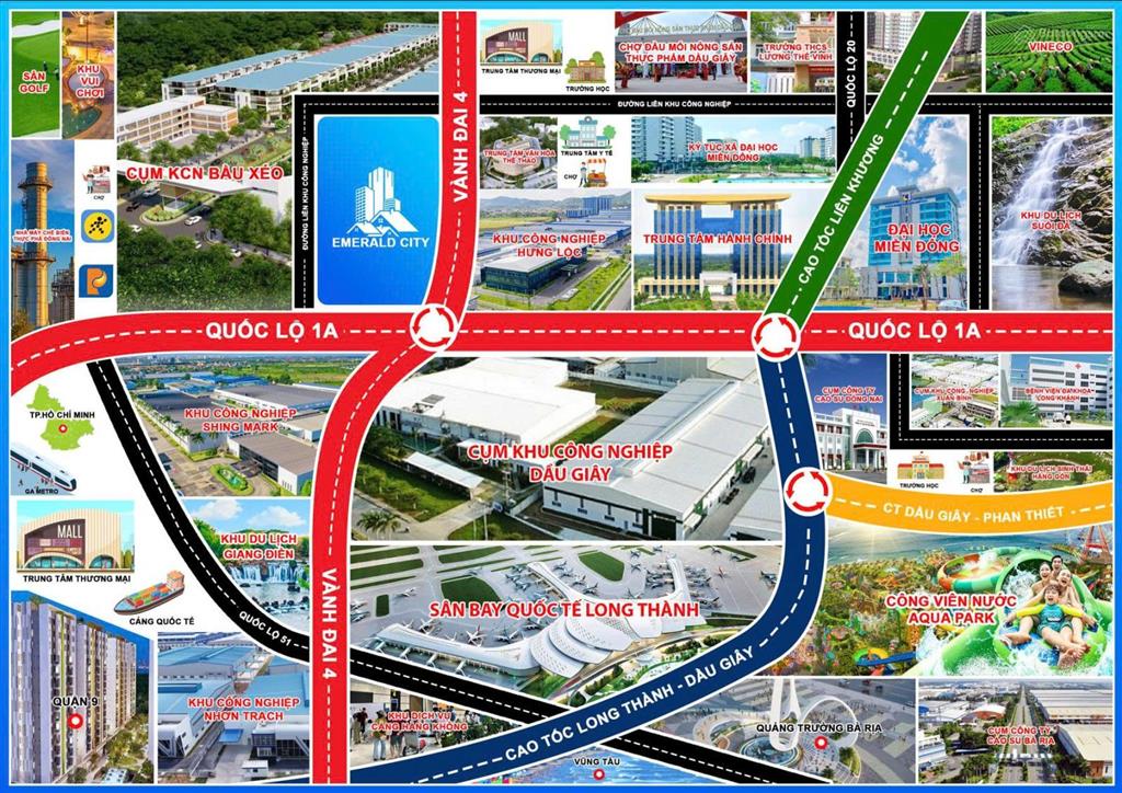Chỉ có 35tr/m2 sở hữu ngay lô đất đẹp sổ sẵn, nằm liền kề nhiều kcn, trung tâm lớn....