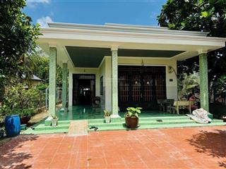 Nhà vườn thái mỹ  mặt tiền nguyễn thị tấm  củ chi  389,5 ( 10x40 )  full thổ cư . giá 2 tỷ 300