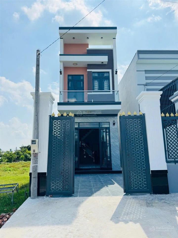 Nhà 1 trệt  1 lầu  115m2 (5x23)  3pn  tân thông hội  củ chi giá 2 tỷ 550 triệu