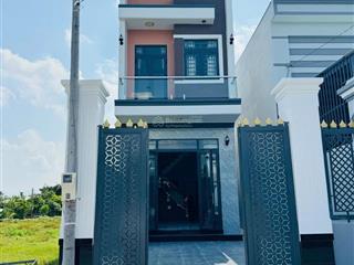 Nhà 1 trệt  1 lầu  115m2 (5x23)  3pn  tân thông hội  củ chi giá 2 tỷ 550 triệu