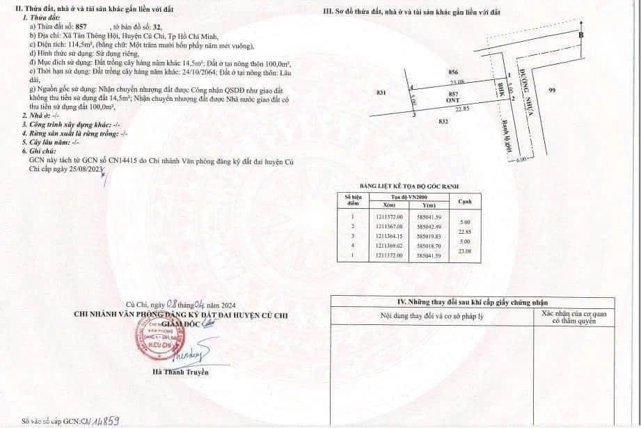 Nhà 1 trệt  1 lầu  115m2 (5x23)  3pn  tân thông hội  củ chi giá 2 tỷ 550 triệu