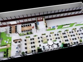 Nhượng văn phòng gần khu vực vov mễ trì, diện tích 280m2, full nội thất