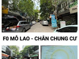 Giảm chào 500tr! mỗ lao  phân lô  vỉa hè  chân chung cư, trường học  đi bộ ra ga văn quán