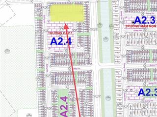 Bán liền kề a2.4 lk7 thanh hà cienco 5, 100m², đường 14m, cạnh trường victoria, hướng nam, giá rẻ