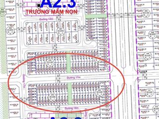 A2.3 lk 100m2, hướng nam, t1/2026 nhận nhà 4 tầng, 1 tum. đặc biệt đường to 17m, thông trục cienco5