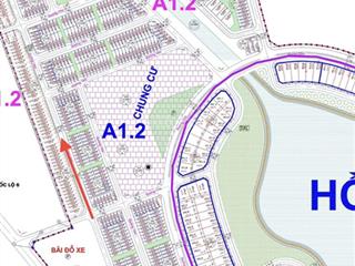 Bán góc căn liền kề khu a1.2 hướng đông nam, trước mặt là chung cư