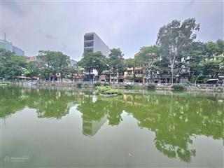 Hàng hiếm  01 siêu phẩm ven hồ  trung tâm khu vực trần duy hưng  thông ra các ngả đường