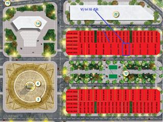 Bán đất nền 240m2 đẹp nhất trung tâm khu âu cơ park city, đường trường chinh, phường âu cơ, phú thọ