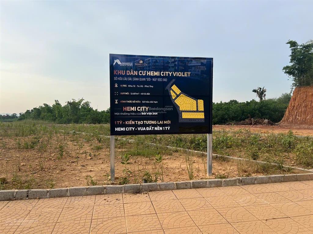 Cần bán lô góc 3 mặt tiền, full thổ cư, giá thoả thuận 0868 536 ***