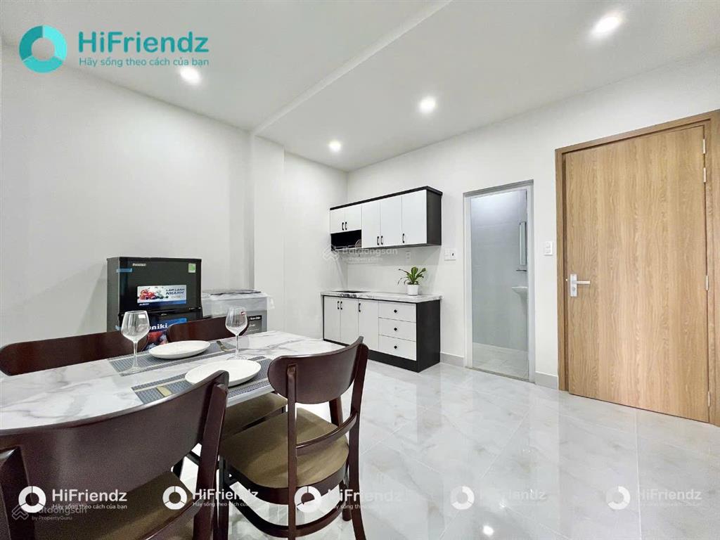 Chính chủ cho thuê chdv 1pn full nt tách bếp dễ dàng di chuyển sang các quận trung tâm