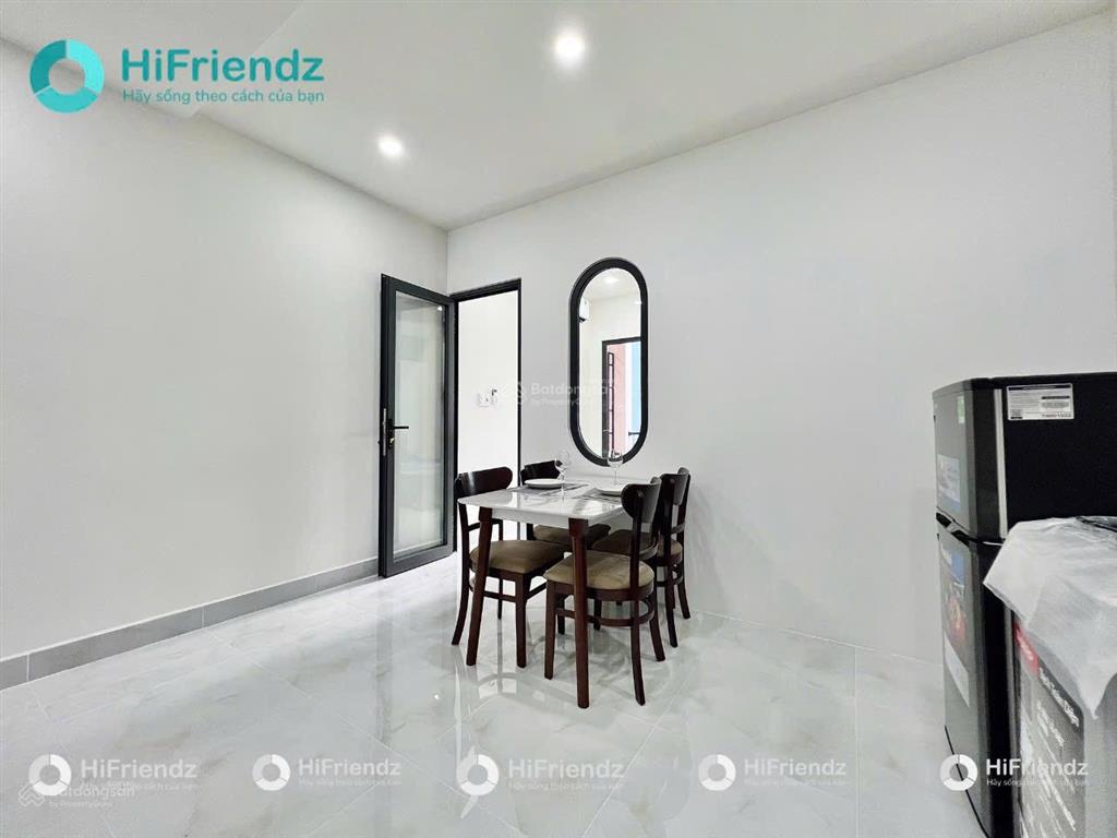 Chính chủ cho thuê chdv 1pn full nt tách bếp dễ dàng di chuyển sang các quận trung tâm