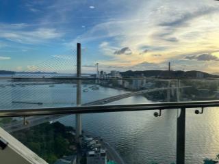 Cần bán gấp căn hộ view trực diện cầu bãi cháy + biển full đồ giá 48tr san sổ đỏ giao dịch