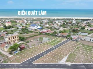 Cơ hội đầu tư đất nền tiềm năng x2 x3 tại quất lâm. chỉ từ 900tr đến 1 tỉ