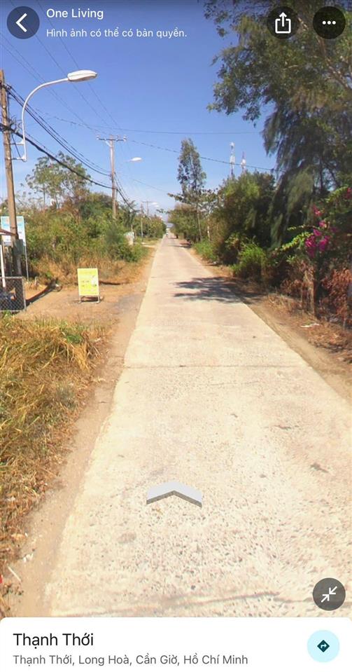 Bán đất mặt tiền đường thạnh thới vị trí vàng để đầu tư