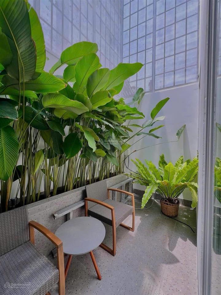 Căn hộ studio sân vườn  full nội thất tách bếp, view chill tại nhà