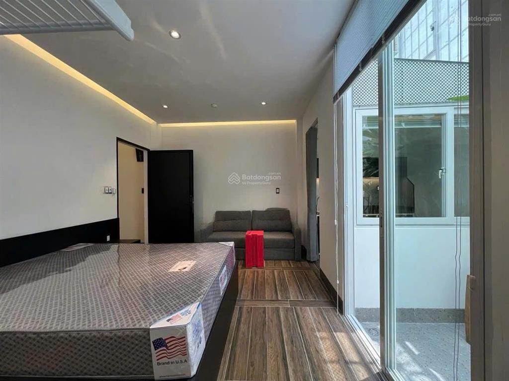Căn hộ studio sân vườn  full nội thất tách bếp, view chill tại nhà