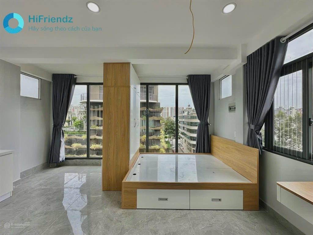 Khai trương căn hộ nhiều cửa sổ ánh sáng tự nhiên  hình thật, full nội thất ngay đảo kim cương