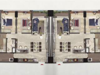 Bán cặp căn hộ m8 midtown 248m²  6pn, view sông tuyệt đẹp, tặng 2 ô xe  giá chỉ 33 tỷ all in