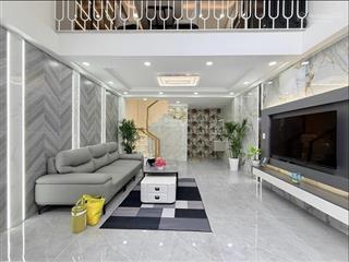 Nhà đẹp bùi quang là an hội tây, nhỉnh 6 tỷ hẻm thông ô tô đậu cửa,nhà 5 tầng