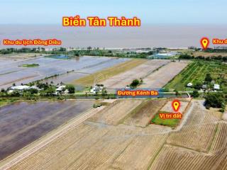 Hot  cần bán 2900m2 đất cln (200m2 thổ cư), đã lên nền, đối diện gần biển tân thành, giá 2,2 tỷ