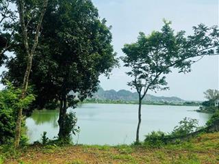 Bán đất 6500m2 view hồ đập miễu tại xã liên sơn, lương sơn, hòa bình, giá 5,5 triệu / m2