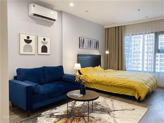 Chính chủ cho thuê căn hộ studio 30m2 full nội thất cao cấp từ 6,5 tr/th vinhomes smart city