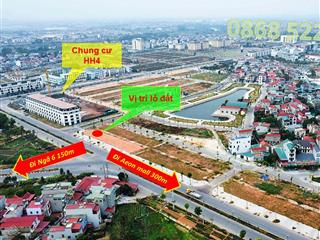 Bán lô đất đẹp 75m  làn 2 đường trường chinh, khu bigc bắc giang