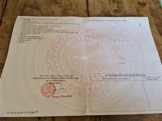 Bán nền thổ cư mặt tiền ngang 9.4m lộ nhà nước làm 4m