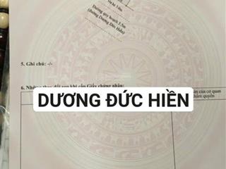 Bán đất đường dương đức hiền, hoà minh, liên chiểu, đà nẵng. cách biển chỉ 100m