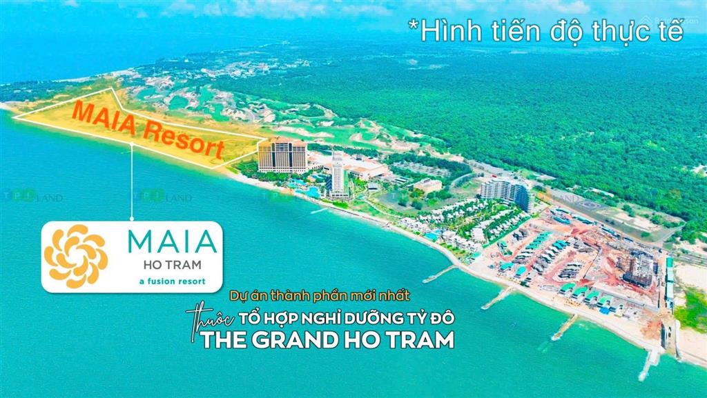 Bán căn studio 2,3 tỷ view biển trong tổ hợp the grand hồ tràm, full nội thất 5 sao