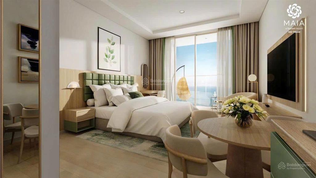 Bán căn studio 2,3 tỷ view biển trong tổ hợp the grand hồ tràm, full nội thất 5 sao