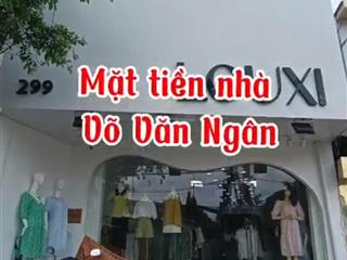 Bán nhà hiếm mặt tiền võ văn ngân