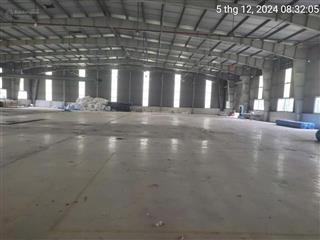 Cho thuê kho kcn long hậu, cần giuộc, long an, sẵn ngay, 2200m2, pccc