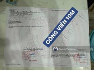 Cần bán lô kẹp công viên 10m đường 10,5m trung lập 9 lô 1204 lô gốc kẹp công viên 100m2