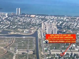 Cần bán cặp gốc đẹp phù hợp xây căn hộ khách sạn 256m2 giá siêu rẻ