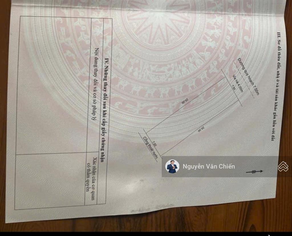 Bán lô đất golden hills vị trí siêu vip a1 đẹp nhất khu tây bắc ngang 7,5m chỉ 30,4tr/m2