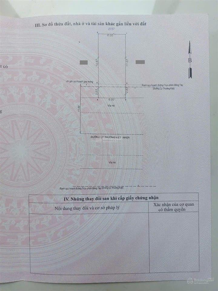 Nhà 84m ngang 6m mặt tiền sầm uất lý thường kiệt gần vincom 550 dĩ an và chợ xóm vắng