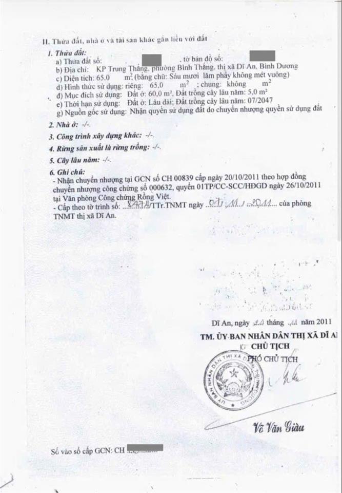 Đất gần chợ bình an, phường bình thắng, tp dĩ an