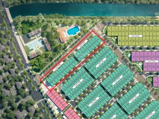 Hiếm! nhà phố 2mt, view clubhouse, kênh đào, tt 12 tháng, từ 7,3 tỷ, trực tiếp cđt