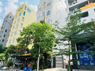 Bán căn hộ dịch vụ cao cấp đường 24m phú thuận xây 1 hầm 8 tầng nổi 46p thu nhập 300tr