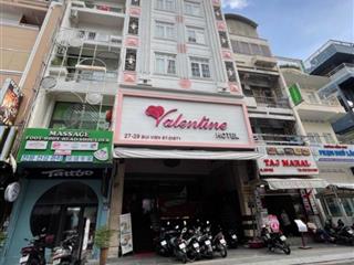 Bán khách sạn mặt tiền 2729 bùi viện, quận 1. 7,8m x 20m  dtcn 153,3m2  dt sàn 1.100m2