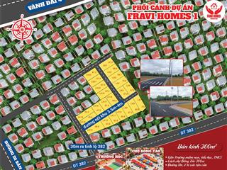 Fravi homes 1 đất sổ đỏ f0 đông tảo  đón đầu sóng giá vành đai 4 hưng yên.