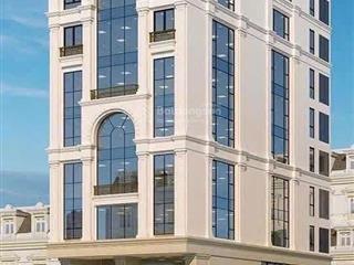 Mặt tiền 10m  building mặt phố hoàng quốc việt  cầu giấy dt = 240m2 cao 10 tầng lô góc 3 thoáng