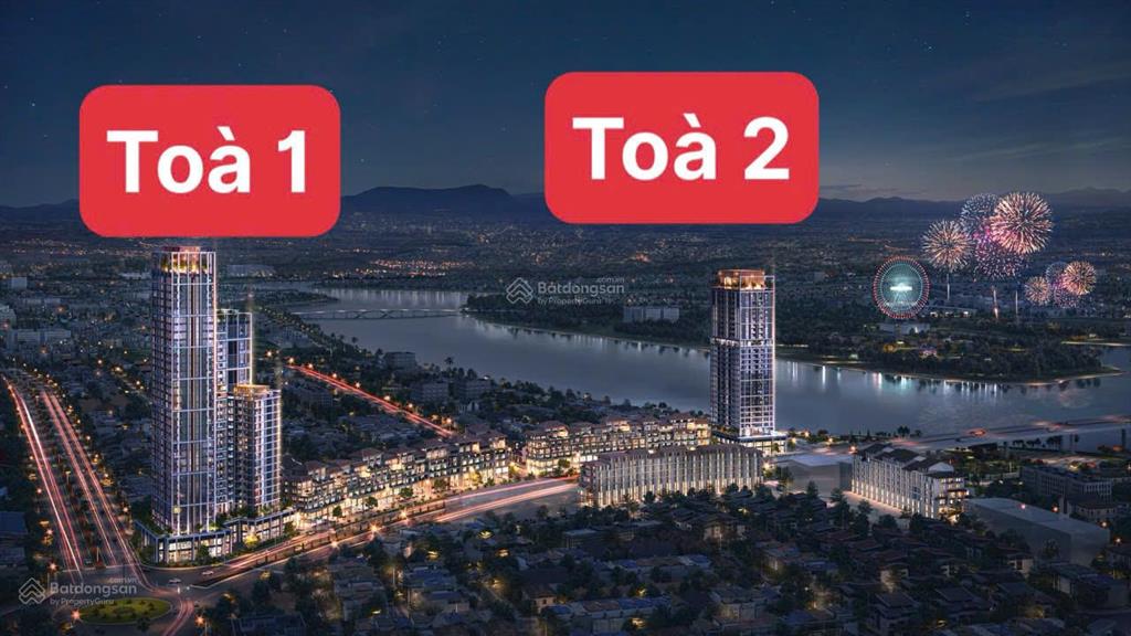 Bán nhanh 1pn + 1 diện tích 50,1m2 view trực diện sông hàn