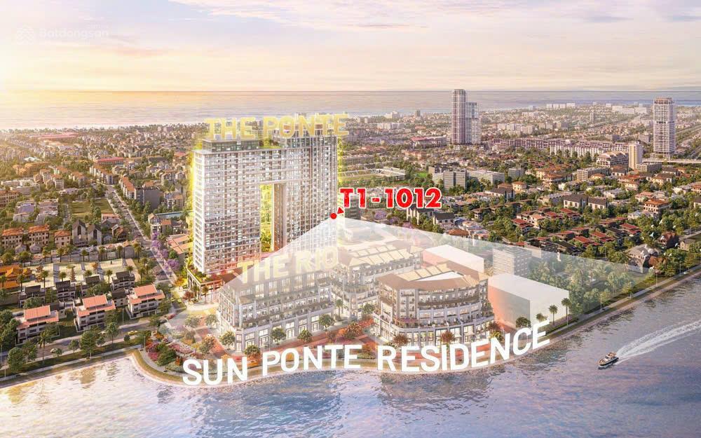 3pn view trực diện sông hàn dự án sun ponte bán nhanh giá chỉ 10xtr/m2